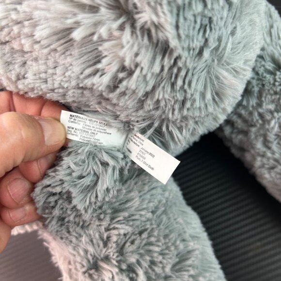 Toy Factory Plush Stuffed Animal Toy Sloth Gray with Blue Hoodie 22” Spirit Anim - Picture 10 of 15